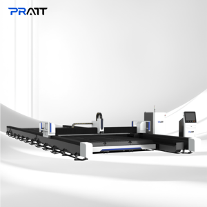Machine de découpe laser à fibre sur rail industriel de qualité supérieure Pratt pour grandes plaques métalliques - Product Image 5