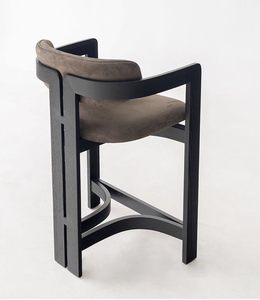 Tabourets en bois massif au design nordique moderne, rembourrés en tissu, pour <span class=keywords><strong>cuisine</strong></span> et comptoir, confortables, modèle BC-680E - Product Image 3