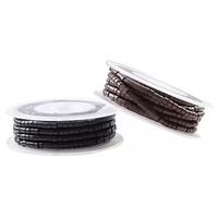 Haar verlängerungen 5030mm Silikon Micro Ring Perlen Links für Stick Tip Haars chuss 1000 Stück/Rolle