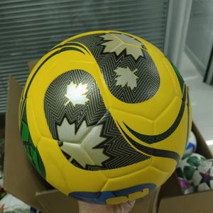 Ballon de football officiel taille 5 en PU, personnalisable avec logo, cousu à la machine, pour entraînement, modèle 2026 - Product Image 1