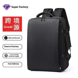 Mochila transfronteriza de gran capacidad de 15,6 pulgadas, bolsa de viaje ligera para hombres y mujeres para negocios <span class=keywords><strong>o</strong></span> ocio, forro de poliéster - Product Image 3