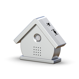 Kotak Suara Burung Bernyanyi dengan Sensor Gerak, Kotak Suara Air untuk Kamar Mandi, Kotak Suara Menenangkan dengan Lampu LED - Product Image 1