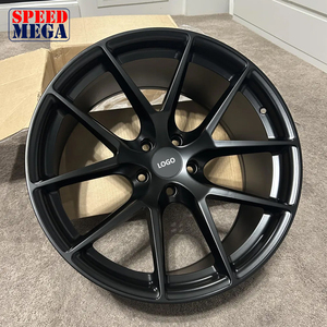 ล้อแม็กซ์ Speed Mega Matte Black 10 ก้าน ดีไซน์ Y Split น้ำหนักเบา ผ่านการรับรองมาตรฐาน JWL VIA ขนาด 17 18 19 นิ้ว - Product Image 3