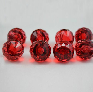 Bolas De Cristal Vermelho Fung Shui Janela Sun Catchers Prismas MH-12692 - Product Image 2