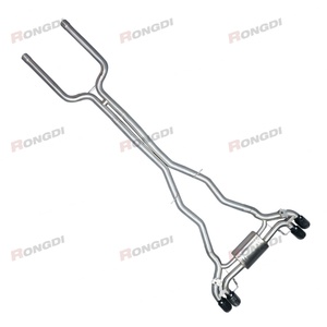 ท่อไอเสีย Valvetronic Catback ขนาด 3.0 นิ้ว สำหรับ BMW M5 F90 4.4T ปี 2018-2021 ผลิตจากสแตนเลส 304 พร้อมปลายท่อไอเสียแบบ 101Four-Tip - Product Image 1