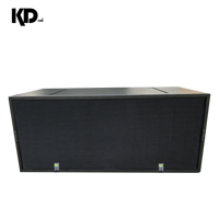 Subwoofer passif haute résolution à double aimant néodyme de 18 pouces, 4 ohms, pour spectacles scéniques professionnels