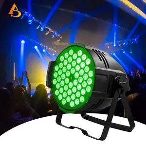 54PCS 3 Watts RGB 54*3W 3IN1 LED Par Can Light DJ Disco Party China Wholesale Projectcion Lights
