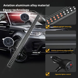 Yosovlamp Golf Versa Feux <span class=keywords><strong>de</strong></span> <span class=keywords><strong>toit</strong></span> modifiés pour pare-brise avant/arrière <span class=keywords><strong>de</strong></span> voiture, <span class=keywords><strong>barre</strong></span> longue 1-2, 192 LED, feux d'avertissement, IP67, 18W - Product Image 4