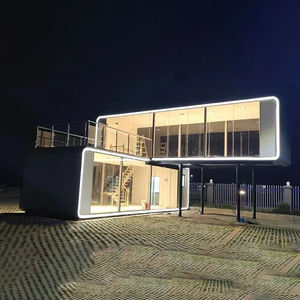 Modern Design Prefab 20ft & 40ft Apple <b>Cabin</b> Living <b>Room</b> <b>Garden</b> Pod Steel Shipping Container Home for Mall Application - Product Image 5