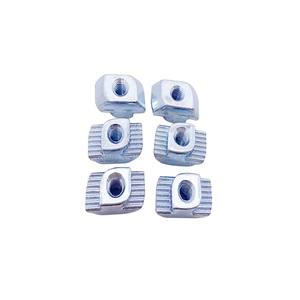 Écrou à tête marteau en acier au carbone zingué M3 M4 M5 M6 pour <span class=keywords><strong>profil</strong></span>é aluminium à rainure 8 – Vente en gros - Product Image 2