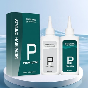 Custom Merk Fabriek Natuurlijke Haarpermanent Lotion Verrukking Voor Kroeshaar Koude Golf Permanent Volume En Chique Krullen Toevoegen - Product Image 1