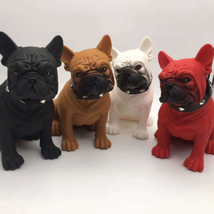 Xách Tay 13Cm Loa Không Dây Âm Bass Sâu Bulldog Loa Dễ Thương Màu Xanh Răng Carton Mini Loa <span class=keywords><strong>Bluetooth</strong></span> - Product Image 6