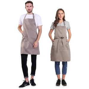 Tùy Chỉnh Trống Thêu In Polyester Nấu Ăn Biểu Tượng Tùy Chỉnh Đầu Bếp Nhà Bếp Làm Việc Bib Tạp Dề Với Túi - Product Image 2