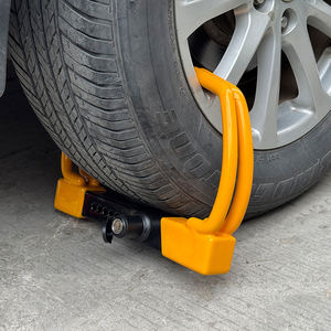 Véhicule pneu pneu outil de sécurité remorque serrure automatique avec 2 clés universel acier aluminium alliage <span class=keywords><strong>voiture</strong></span> antivol <span class=keywords><strong>roue</strong></span> pince de verrouillage - Product Image 4