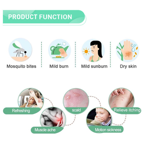 Cheap Good Quality 25ml Green Bottle Menthol Essential Balm Menthol Essential Oil <strong>Cream</strong> for Dry Skin and Relieving Pain - Product Image 2
