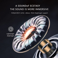 Nouveau casque BT casque sans fil antibruit actif 24H écouteurs HiFi stéréo
