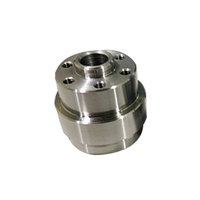 Componentes de Torno de Alta Precisión para Válvulas Industriales, Piezas Hexagonales y Cilíndricas de Acero Inoxidable Mecanizadas por CNC Personalizadas