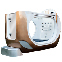 BG-9960 Bain à remous de spa en vente chaude, baignoire extérieure portable avec tapis roulant pour la rééducation