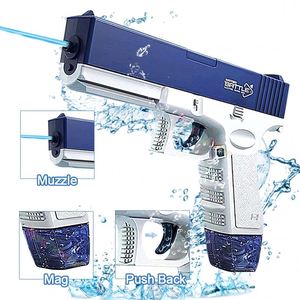 Pistolet à eau électrique puissant Toysrunner pour adultes, réaliste, avec logo rose, Weal Maker 1000ml USB - Product Image 6