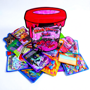 Bolsas de Mylar al por Mayor en Existencia, 3.5g 7g 14g 28g, con Cierre Hermético, a Prueba de Olores, para Dulces, Hierbas, Flores, Galletas, Empaque de Productos Comestibles - Product Image 1