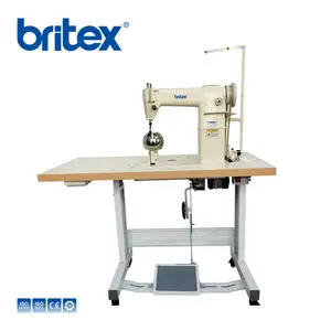 BR-810 Britex harga rendah, rambut manusia jarum tunggal, mesin jahit wig rambut industri untuk rambut