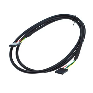 Cable de extensión <span class=keywords><strong>USB</strong></span> IDC de 5 pines macho a hembra de 50 cm para placa base de ordenador, conector interno de caja de ordenador DuPont 2.54, hembra a hembra - Product Image 3
