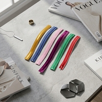 Sangle en sangle élastique colorée écologique antidérapante en nylon/spandex pour vêtements, textiles de maison et chaussures KRT