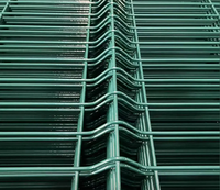 Panneau de clôture en treillis soudé incurvé 3D en acier galvanisé de haute qualité, revêtu de PVC, avec service de modélisation 3D
