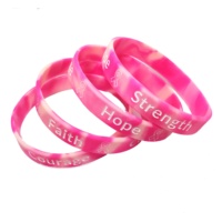 Bracelet en Silicone, 5 pièces, différents coloris