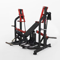 Équipement de musculation professionnel, presse à pectoraux inclinée, machine à charges de poids, robuste, pour la musculation