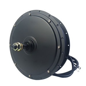 มอเตอร์ขับเคลื่อนล้อหลังจักรยานเสือภูเขา 3000W 16 นิ้ว IP65 กันน้ำ แบบไร้แปรงถ่าน ไม่มีเกียร์ ความเร็วเดียว - Product Image 1