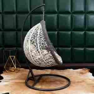 Sedia a Dondolo Singola per Interni ed Esterni, Stile Celebrità di Internet, Sedia Sospesa per Balcone e Giardino - Product Image 2