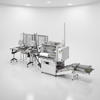 Machine d'emballage plastique à film mécanique CP-650 à haute productivité, contrôlée par PLC, à entraînement motorisé, 12-15 sacs/min