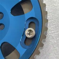 SR performance Pulley Gear Timing Cam Aluminium 6061 Baru untuk Sistem Transmisi Otomatis Mitsubishi Mirage Lancer Ukuran OEM