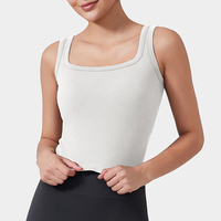 Nouveaux vêtements de yoga, débardeurs de sport, bretelles de Pilates, coussinets de poitrine, sous-vêtements de sport portables, hauts courts, coupe ajustée