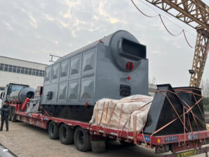 Caldera de Vapor de Biomasa de Fácil Operación con Capacidad de 2000kg-10000kg para Laboratorios y Granjas de Cría en Filipinas - Product Image 3