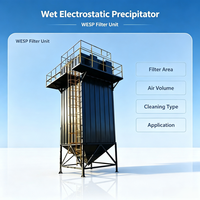 Precipitador Electrostático Húmedo (WESP) Vertical ESP para Tratamiento de Gases de Combustión de Calderas en Minas de Carbón, Eliminación de Humos Condensables