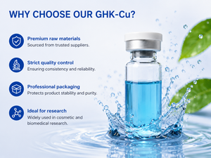 Suero en Polvo Liofilizado con Péptidos de Cobre GHK-Cu para Renovación e Hidratación de la Piel - Product Image 3