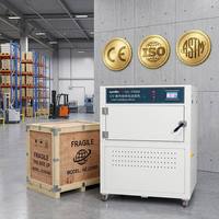 Torre UV Inteligente para Cámara de Pruebas, Arreglo de Lámparas Verticales, Construcción de Acero Inoxidable, Registro de Datos, Informes ASTM/ISO