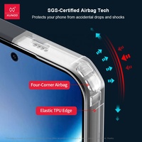 Coque Xundd pour Redmi Note 15 Pro 5G Airbag coque antichoc TPU + acrylique couverture arrière transparente pour Redmi Note 13 14 15 Pro Plus