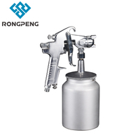 Pistolet de pulvérisation industriel RONGPENG R-77S, pistolet de peinture à air à alimentation par aspiration