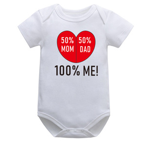 Ropa de Verano para Bebés al por Mayor, Mameluco para Recién Nacidos, Mono para Niños y Niñas, Mameluco de Manga Corta de Algodón Orgánico - Product Image 4