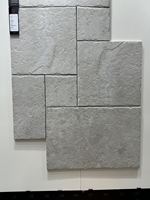 Tuile rustique rétro français nouveau matériau mat anti-dérapant pour balcon extérieur cour pour Restaurant magasin sol chambre à manger
