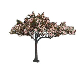 Haute Qualité 350cm Artificielle <span class=keywords><strong>Rose</strong></span> Magnolia Fleurs Arbre Petit Paysage Décoratif Bonsaï Arbre PP et Bois Matériel en Vente - Product Image 1