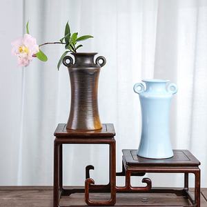 Kenzan Vase En Céramique Chinois Intérieur Arrangeur De Fleurs Chinois Nouvelle <span class=keywords><strong>Amphore</strong></span> Chinoise Simple - Product Image 3