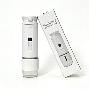 Cafetera Espresso Eléctrica Portátil de 30 Bares, Cafetera Automática para Auto, Recargable Tipo-C, para Hogar y Hotel - Product Image 1