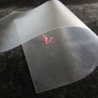 Film PET laser couché mat sable 100 microns pour la création de pochoirs, film OHP pour sortie graphique haute résolution