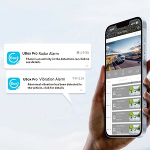 Caméra embarquée Ubox avec télécommande, double objectif 2MP + 2MP, 4G Sim, enregistreur vidéo, suivi, caméra de sécurité 360° CCTV, caméra de voiture avec GPS - Product Image 5