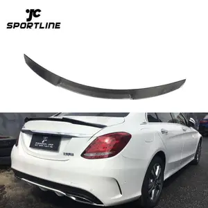 Auto Carbon Fiber W205 Car Spoiler for Mercedes Ben z C43 C63 AMG 2015Up