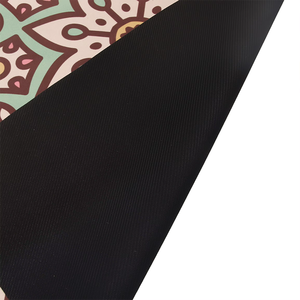 Tapete de Yoga y Pilates Ecológico de Gamuza y Goma, Antideslizante, Duradero y Plegable - Product Image 3